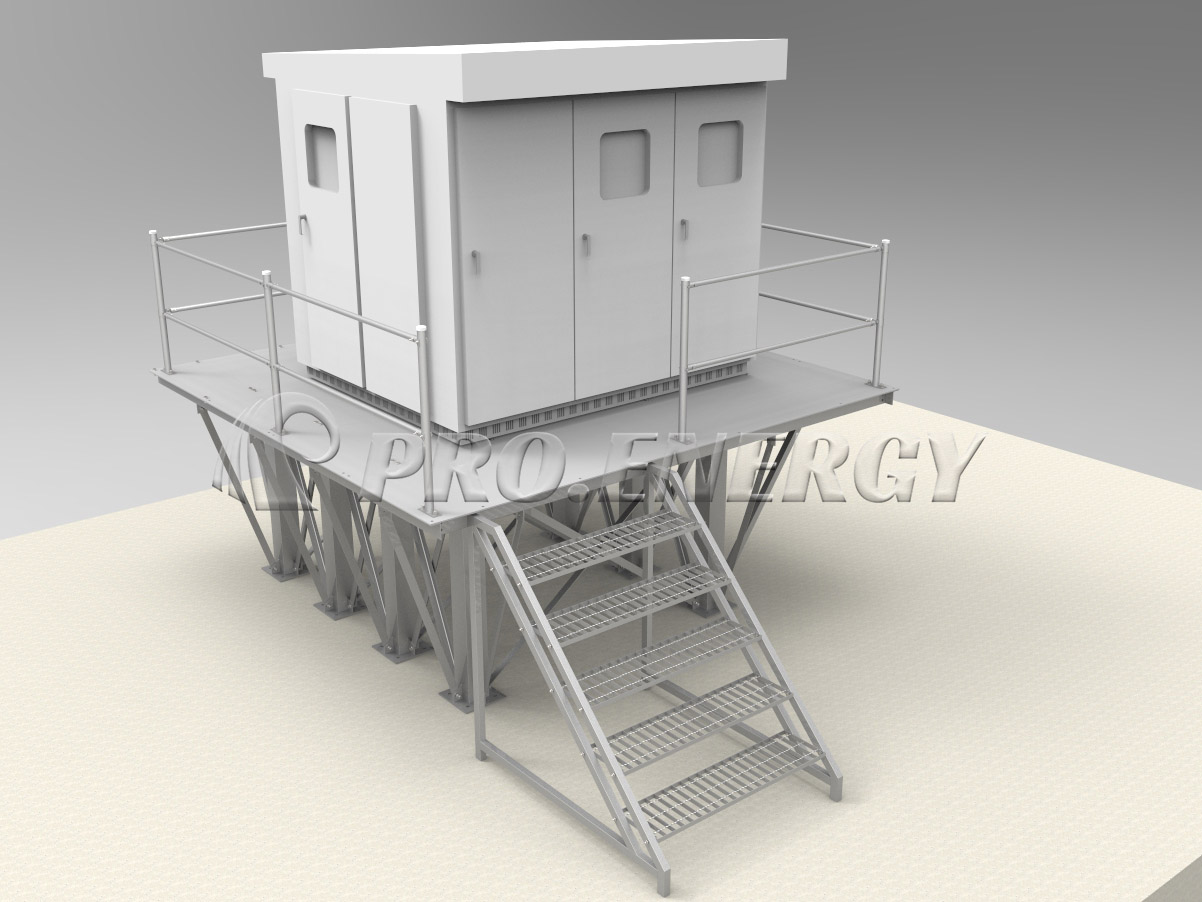 Installing a transformer mounting bracket